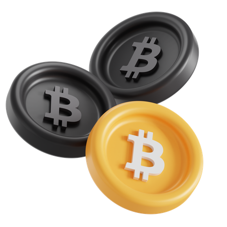 Bitcoin  3D Icon