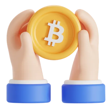 Bitcoin  3D Icon