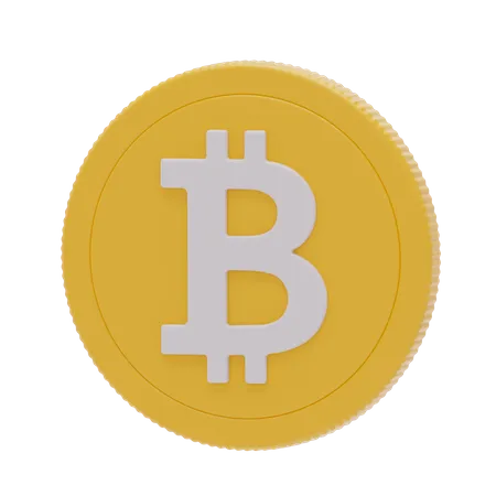 Bitcoin  3D Icon