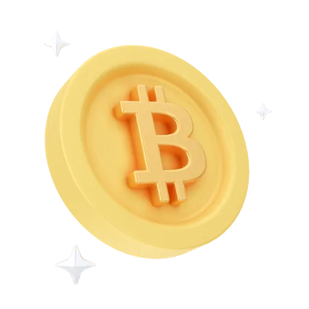 Bitcoin  3D Icon