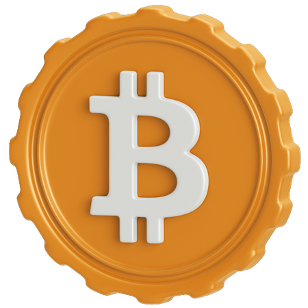 Bitcoin  3D Icon