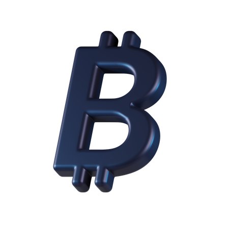 Bitcoin  3D Icon