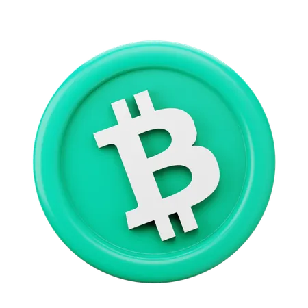 Moeda Bitcoin Cash BCH  3D Icon