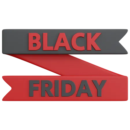 Black Friday-Banner  3D Icon