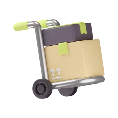 Black Friday Delivery  3D Icon