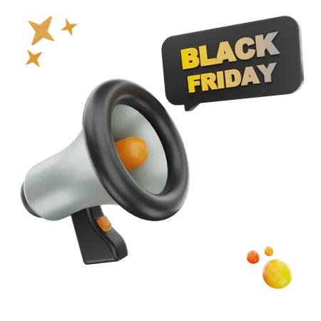 Black Friday Promotion  3D Icon