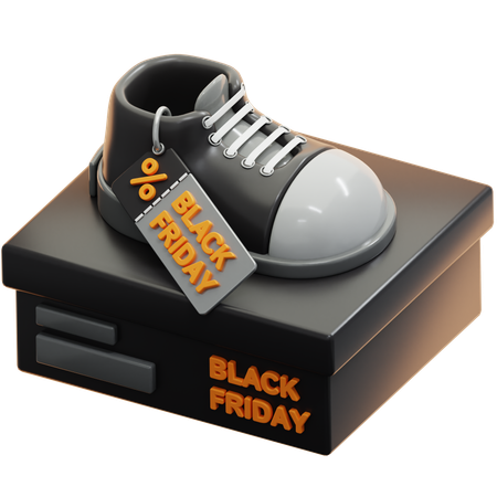 Black Friday Sneaker Sale  3D Icon