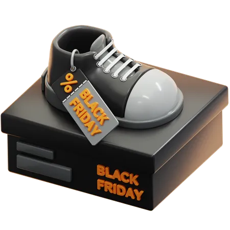 Black Friday Sneaker Sale  3D Icon