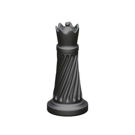 Black Queen  3D Icon