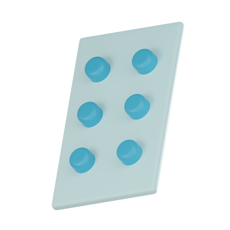 Blister Pack  3D Icon