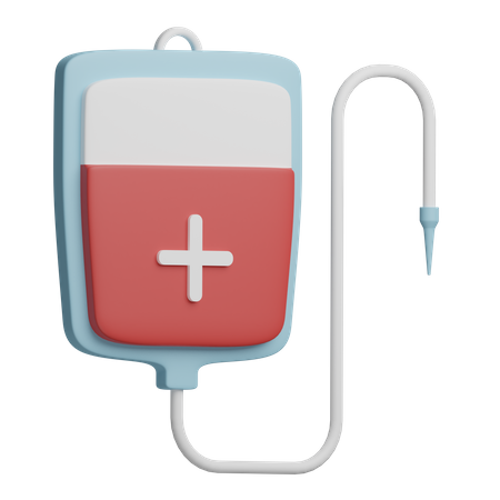 Blood Bag  3D Icon