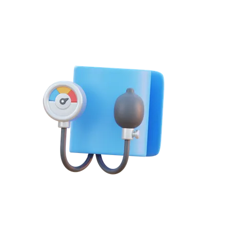 Blood Pressure  3D Illustration