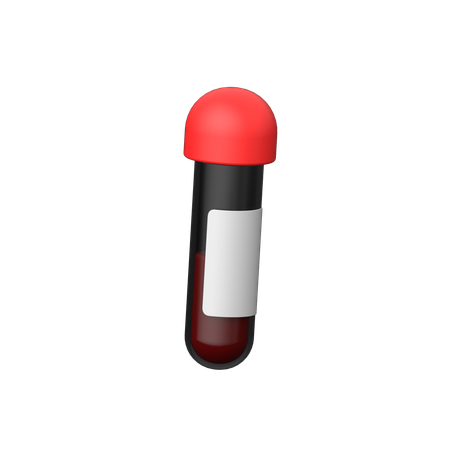 Blood Test  3D Icon