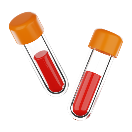 Blood Test  3D Icon