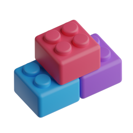 Bloques  3D Icon