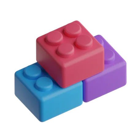 Bloques  3D Icon