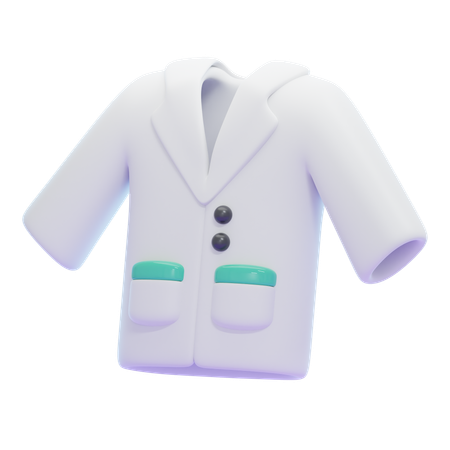 Blouse de laboratoire  3D Icon