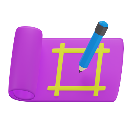 Blueprint  3D Icon