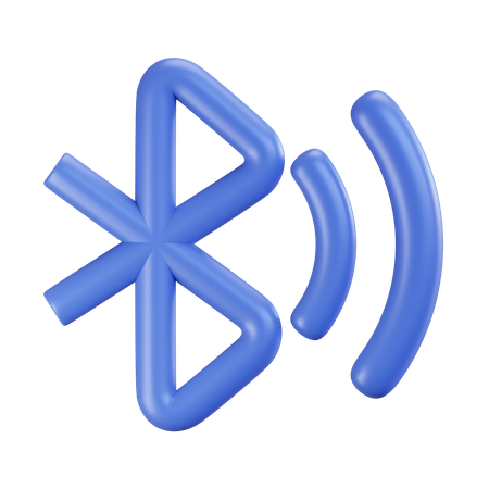 Bluetooth  3D Icon