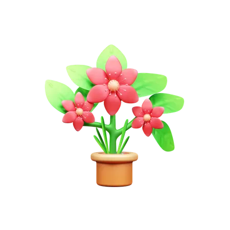 Blume Pflanze  3D Icon