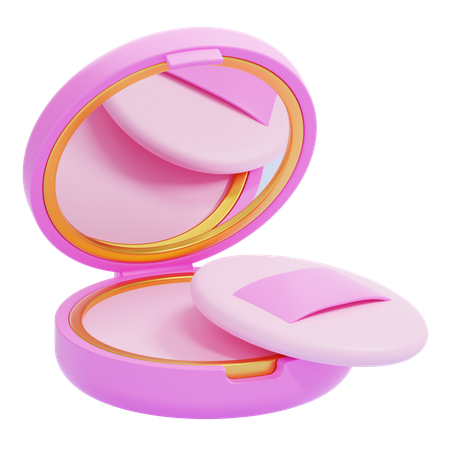 Blush compact  3D Icon