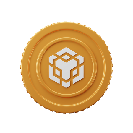 BNB Coin  3D Icon