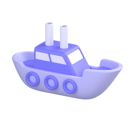 Boat  3D Icon