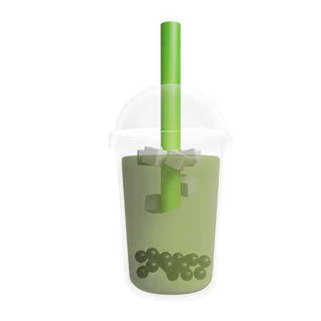 Bebida Boba  3D Icon