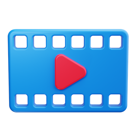 Bobine de film  3D Icon