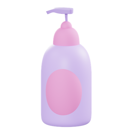 Body Lotion  3D Illustration