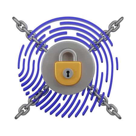 Boimetric Security  3D Icon