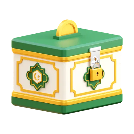 Boîte de charité  3D Icon