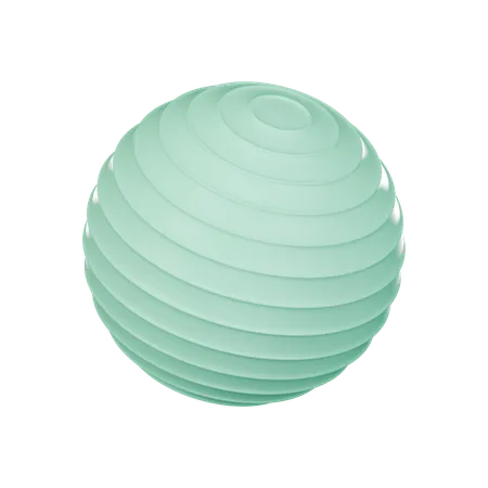 Bola de ioga  3D Icon