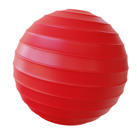 Bola de ioga  3D Icon