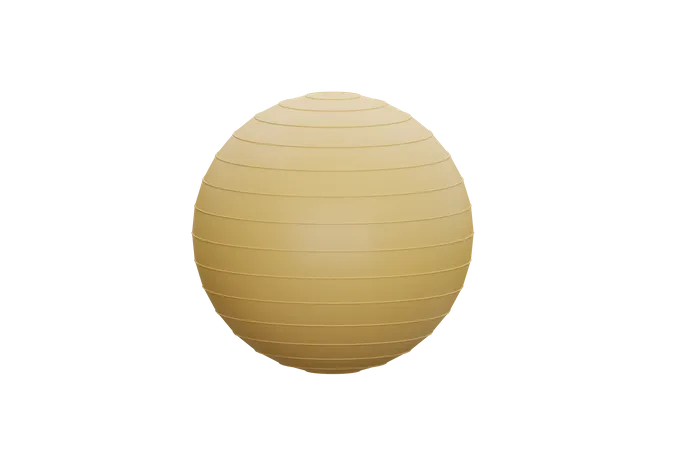 Bola de ioga  3D Icon