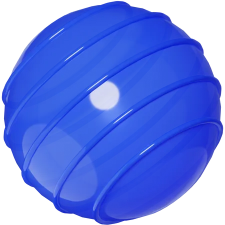 Bola de ioga  3D Icon