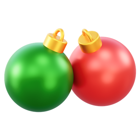 Bola de Natal  3D Icon