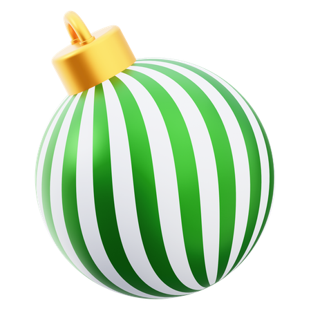 Bola de Natal  3D Icon