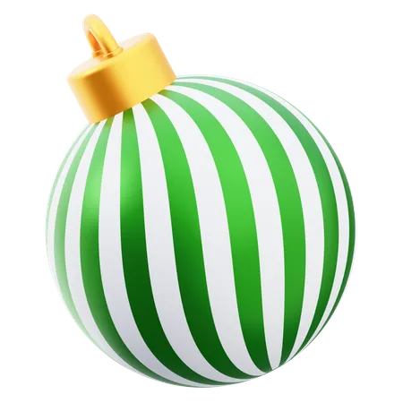 Bola de Natal  3D Icon