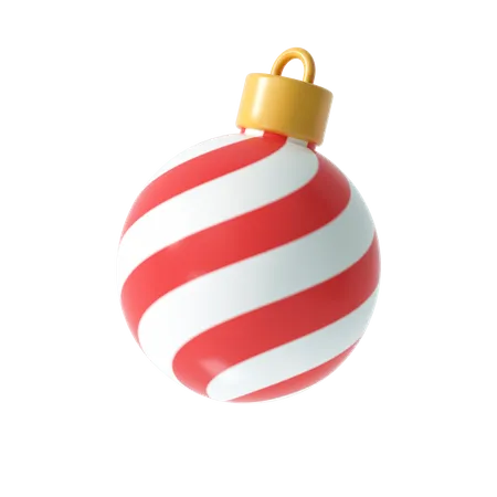 Bola de Natal  3D Illustration