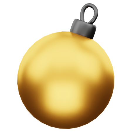 Bola de Natal  3D Icon