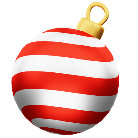 Bola de Natal  3D Icon