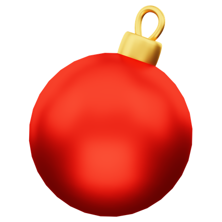 Bola de Natal  3D Icon