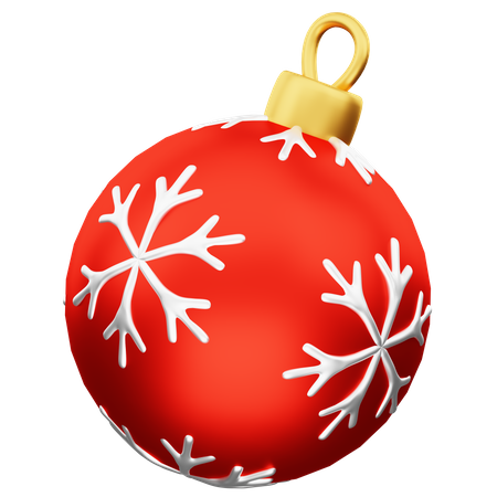 Bola de Natal  3D Icon