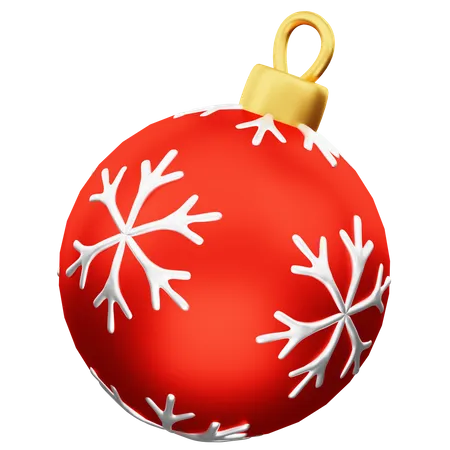 Bola de Natal  3D Icon