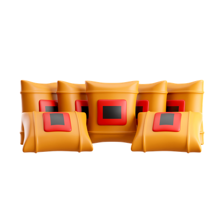 Bolsa de cemento  3D Icon