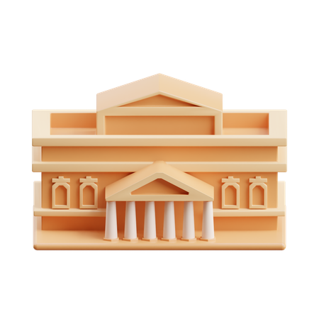 Bolshoi Theatre  3D Icon