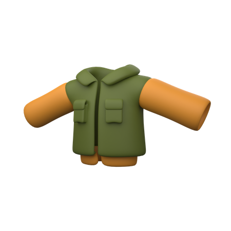 Bomber Jacket  3D Icon