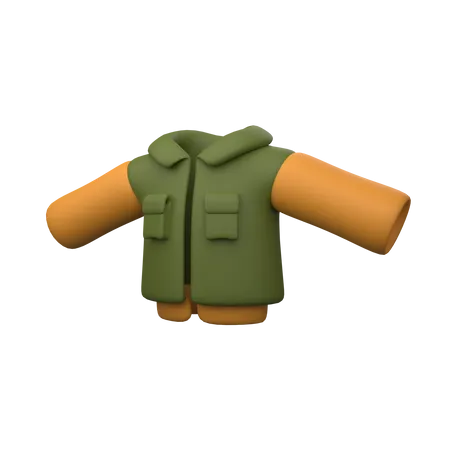 Bomber Jacket  3D Icon