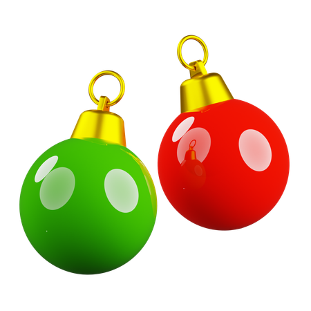 Bombillas de navidad  3D Icon